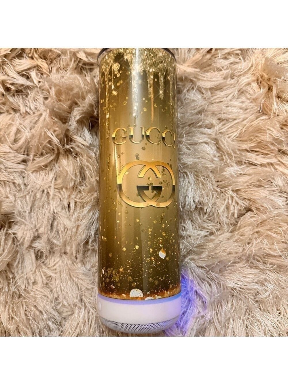 Gold Glitter Bluetooth Tumbler - Picture 2 of 2